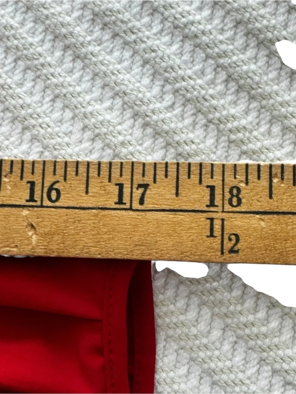 Chico’s Size 2 (Large) Red Neema Travel Athletic Zip Front Jacket w Pockets